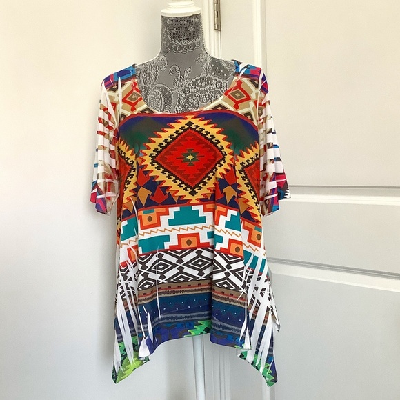 S.point Tunic Top, New with Tag, size 2X, Made in USA - Picture 1 of 8